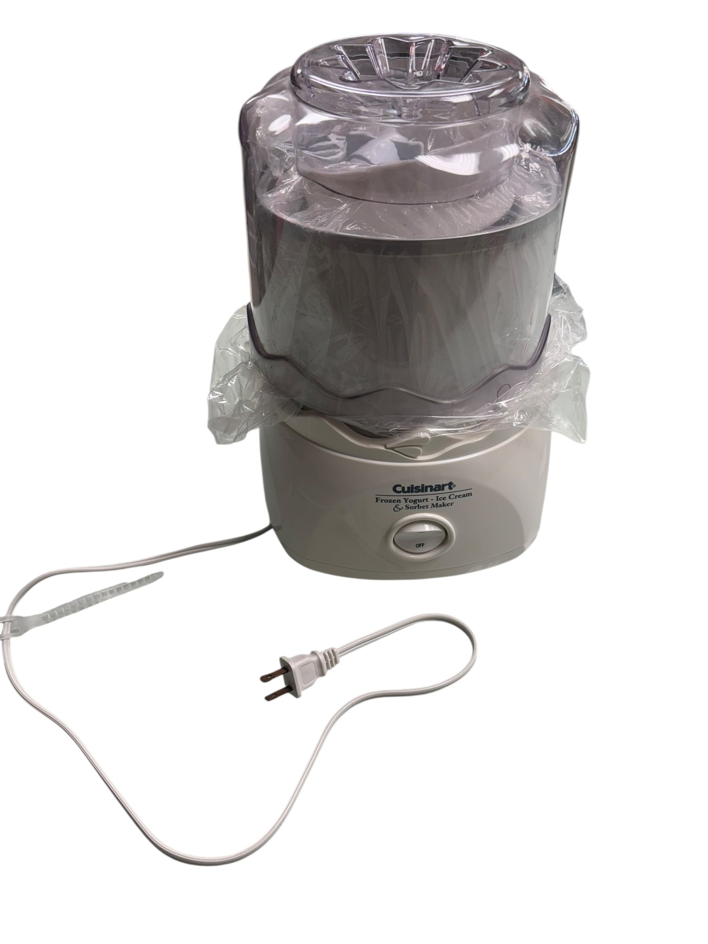 Cuisinart ice cream and frozen yogurt maker nwt