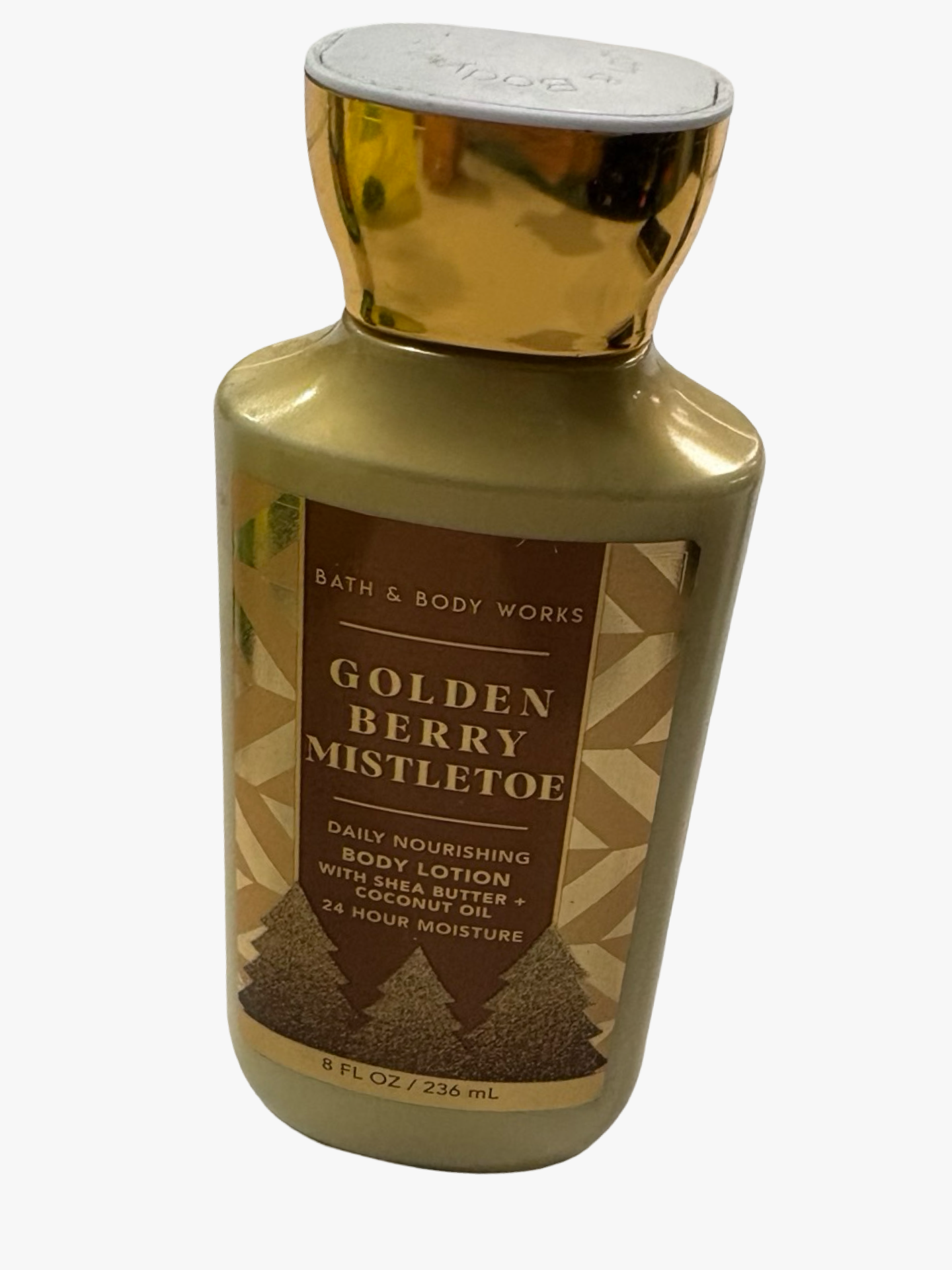 Bath and body golden berry mistletoe lotion