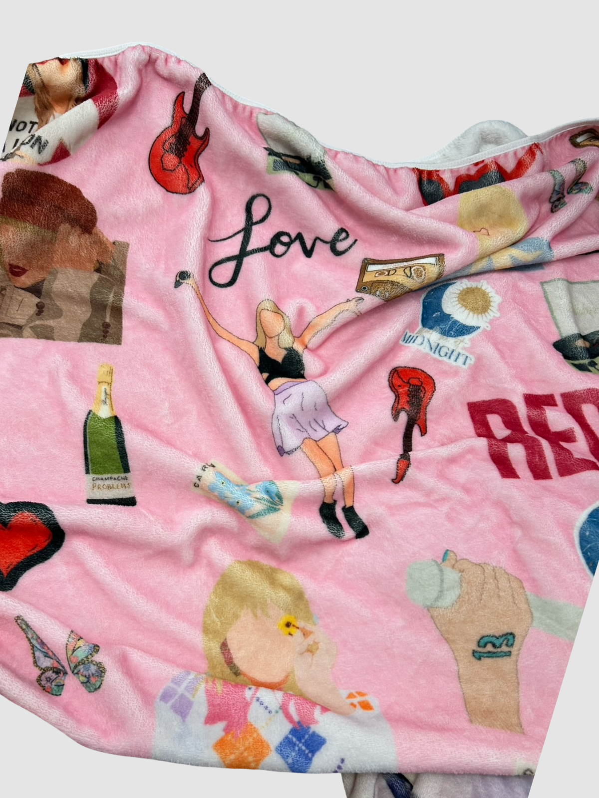 Taylor swift throw blanket