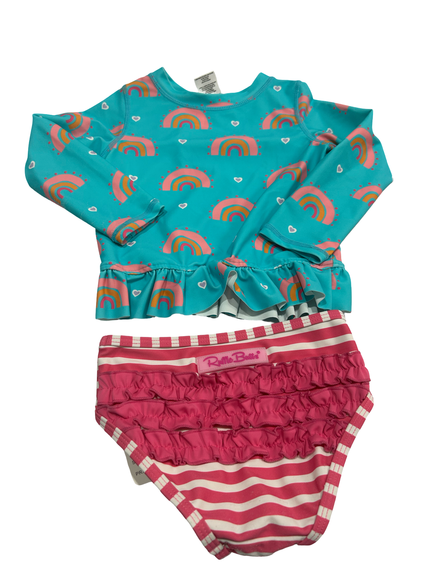 Girls 2t ruffle butts swimsuit