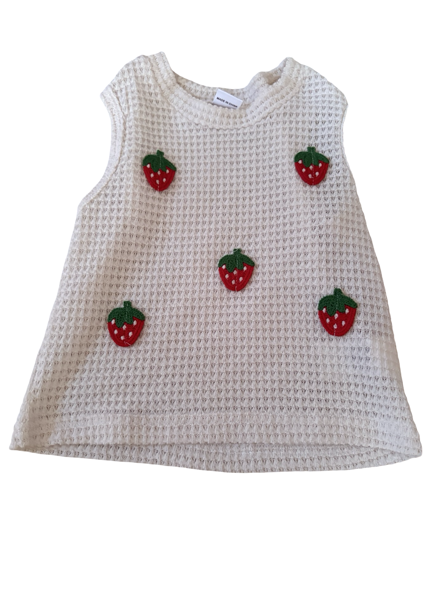 Girls nit tank size 7