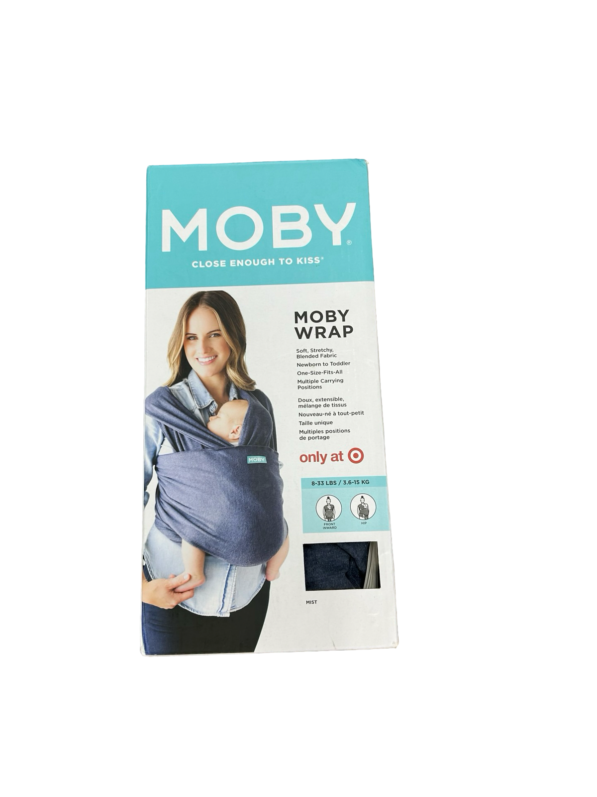 MOBY wrap new in box
