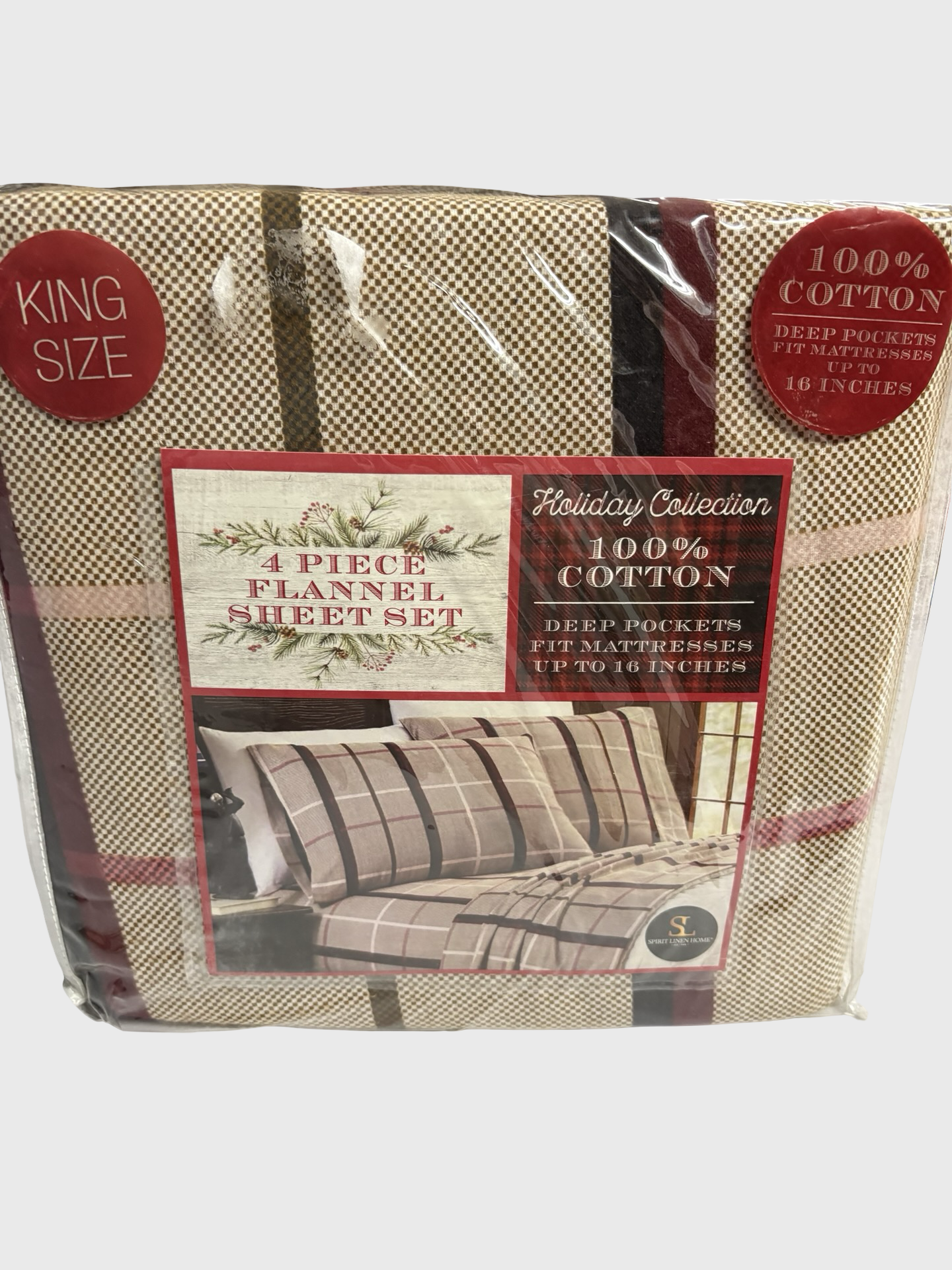 Kind size comforter me in package
