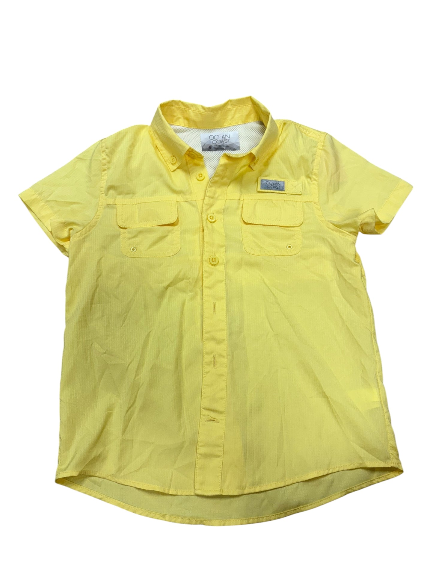 Boys 6 button up shirt