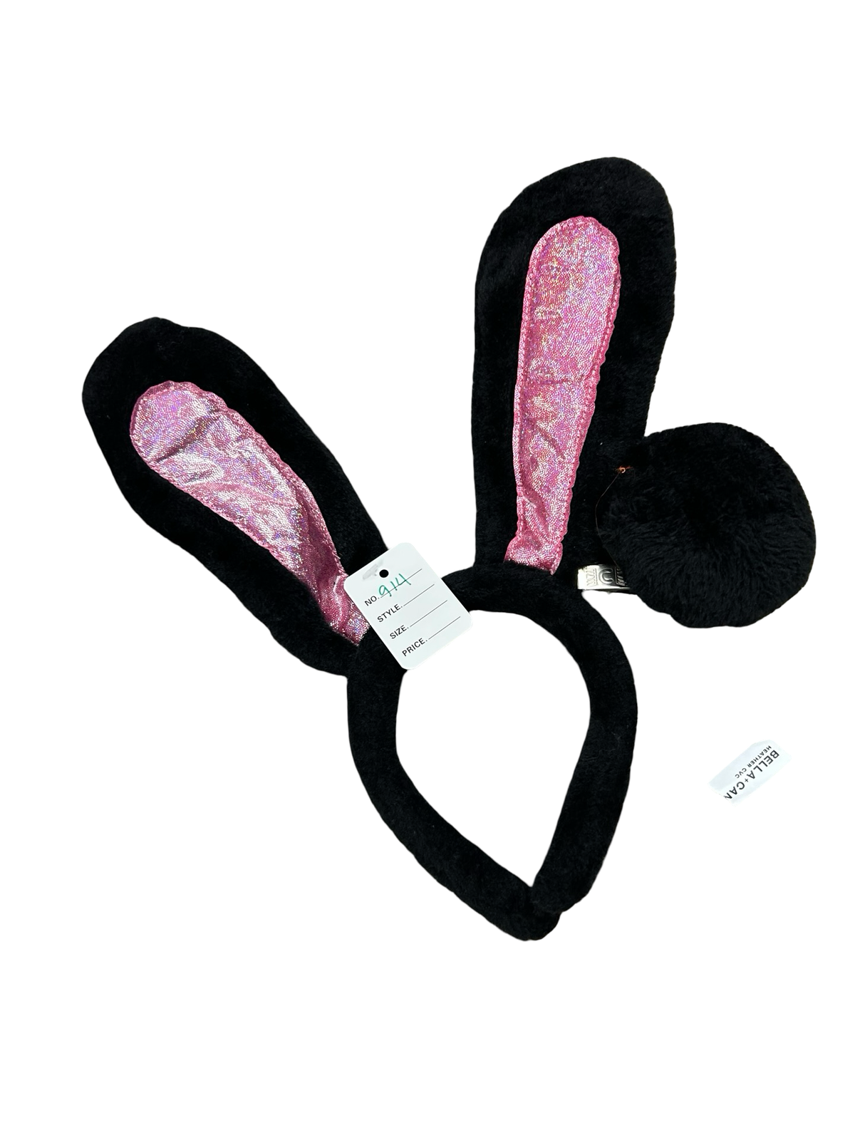 Bunny ears and tail