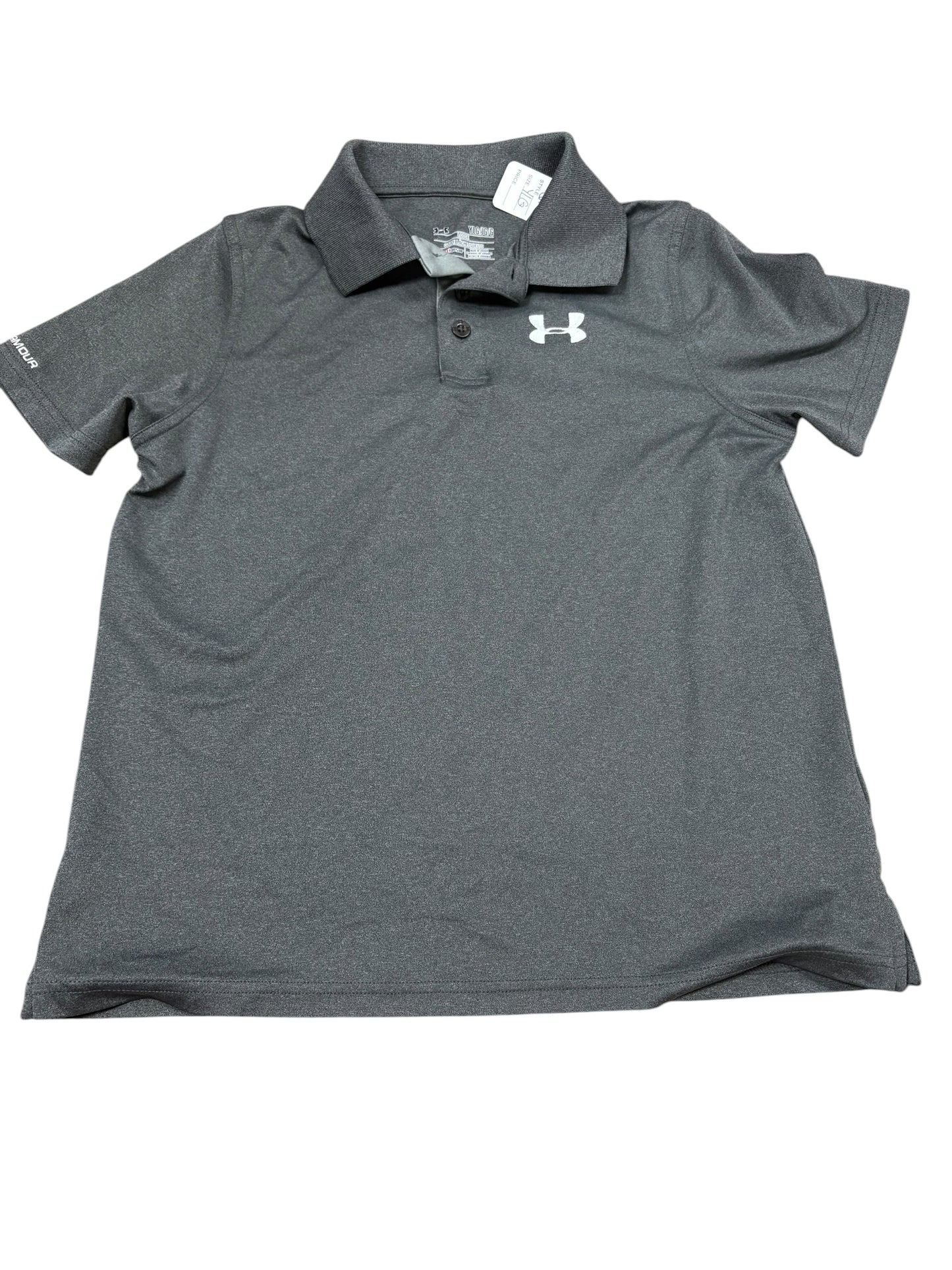 Boys UA youth large polo shirt