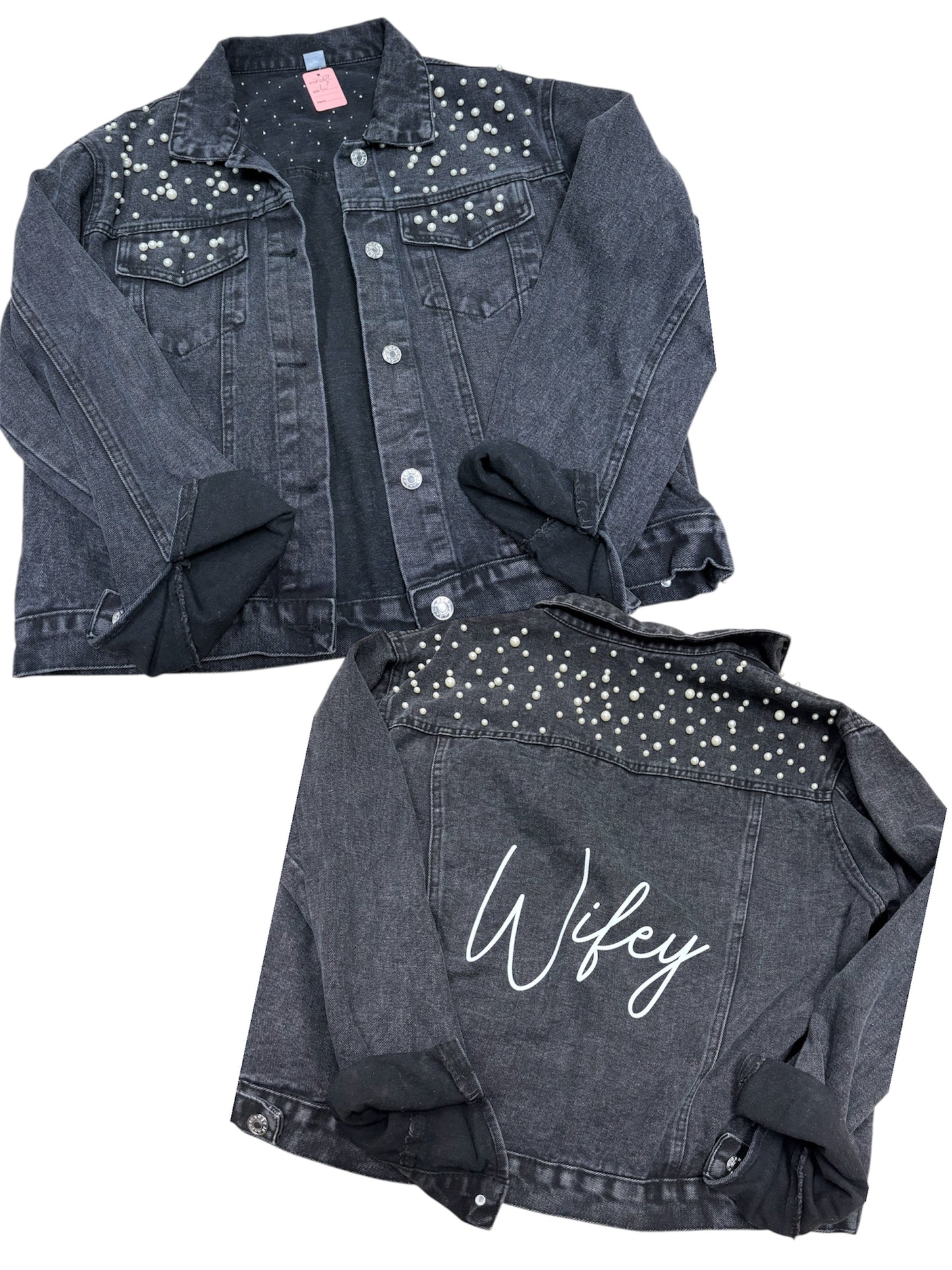 Women’s large denim jacket