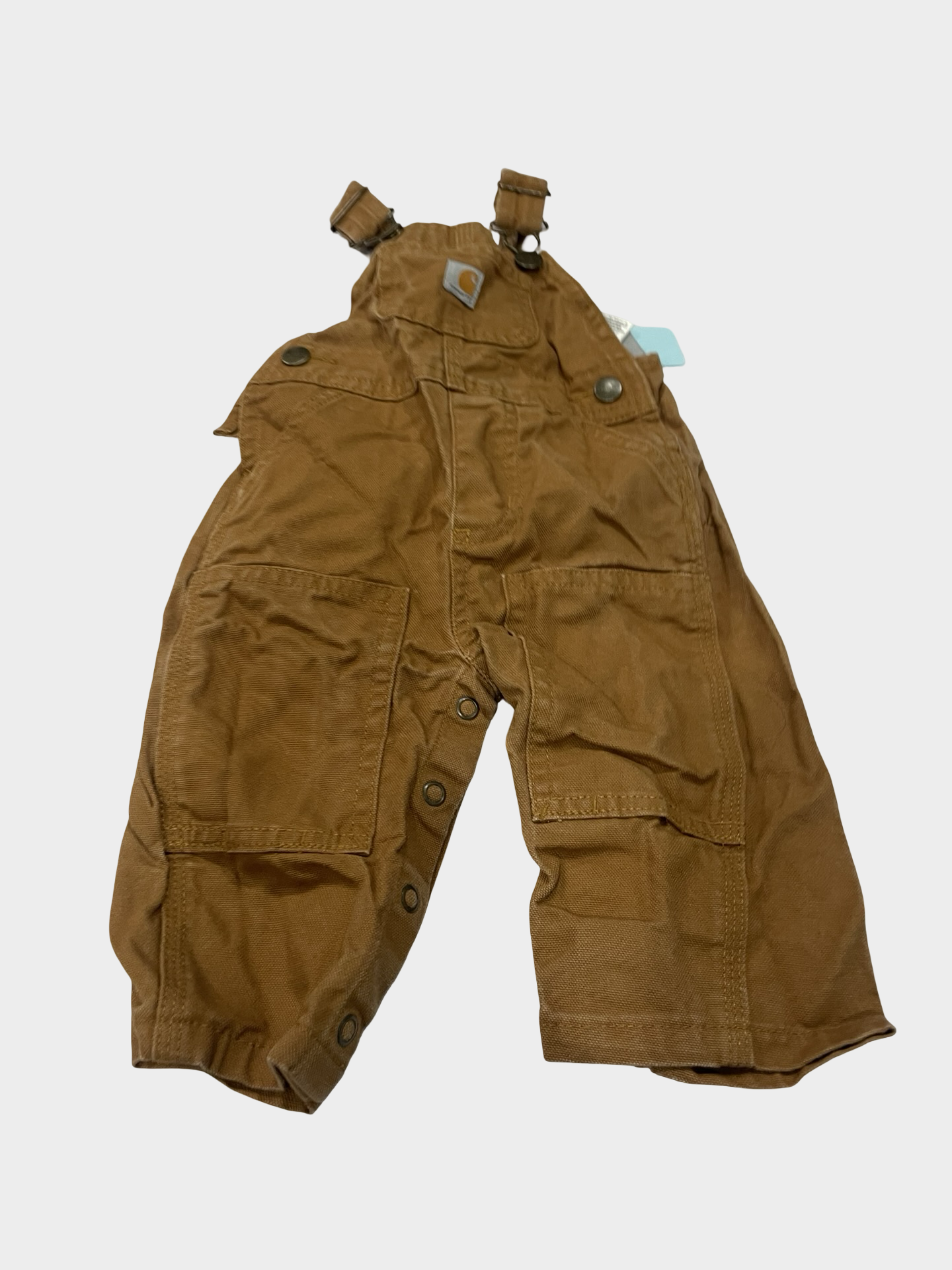 Boys 6M Carhartt Bibs