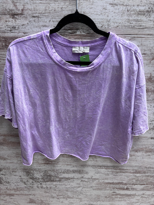 Women’s large cropped shirt