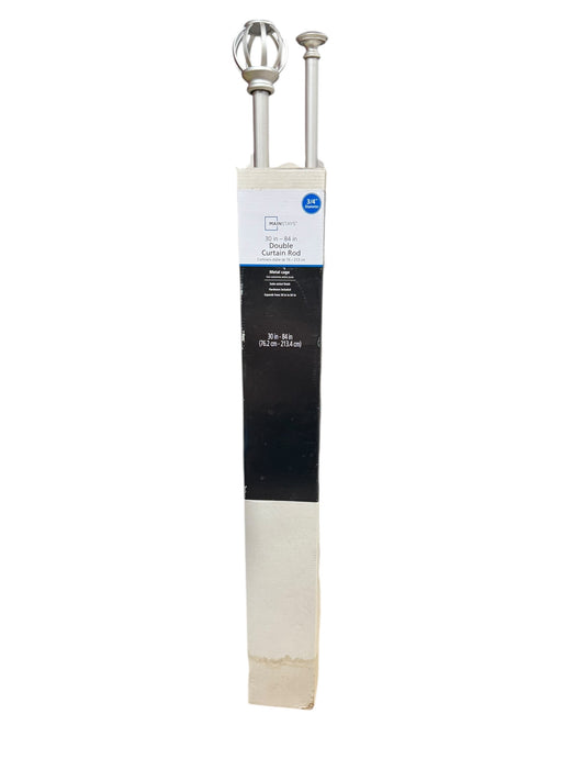 30in-84in curtain rods-no shipping
