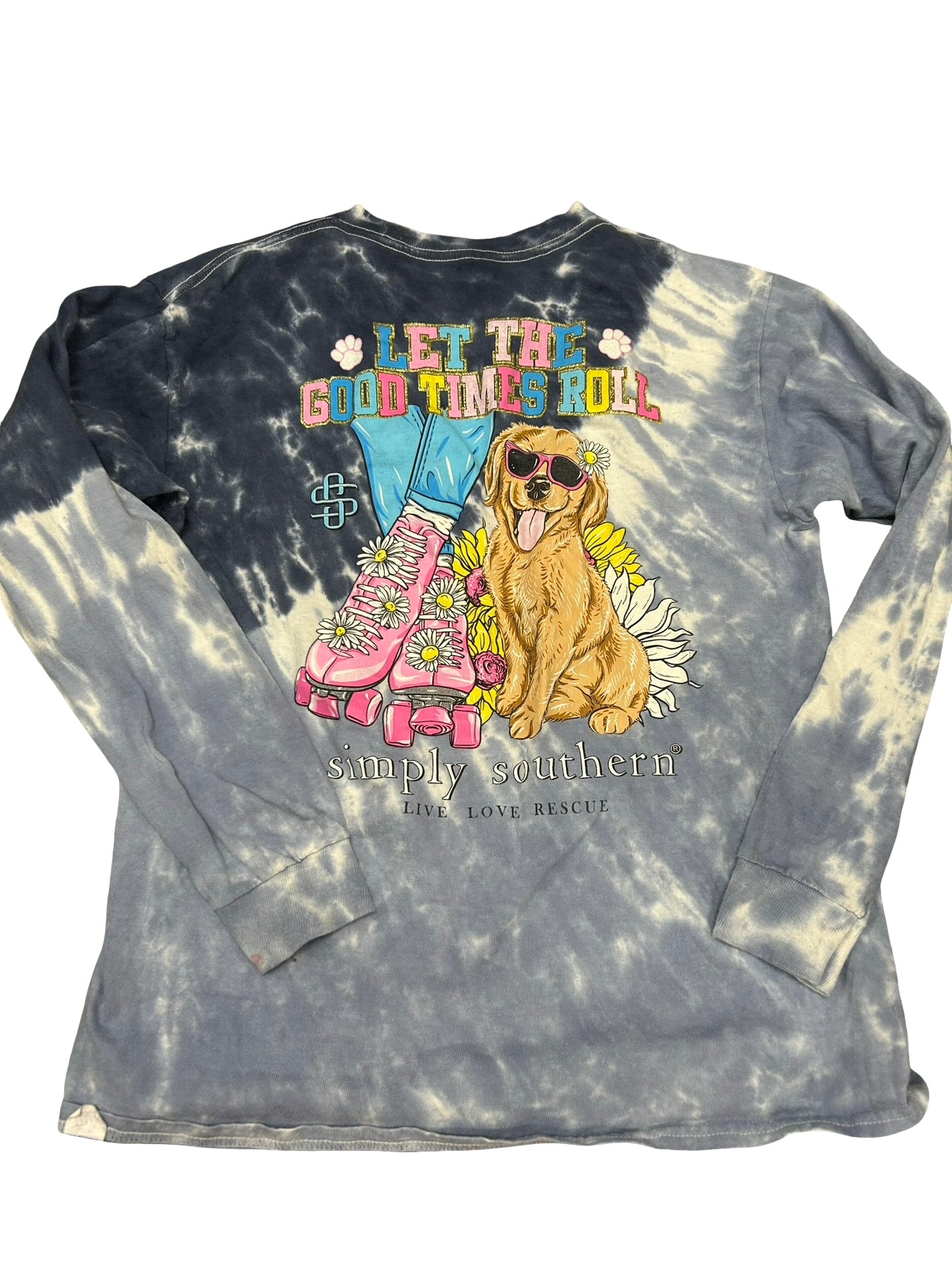 Girls large simply southern long sleeve