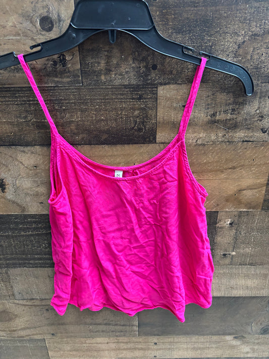 Women’s small tank cropped