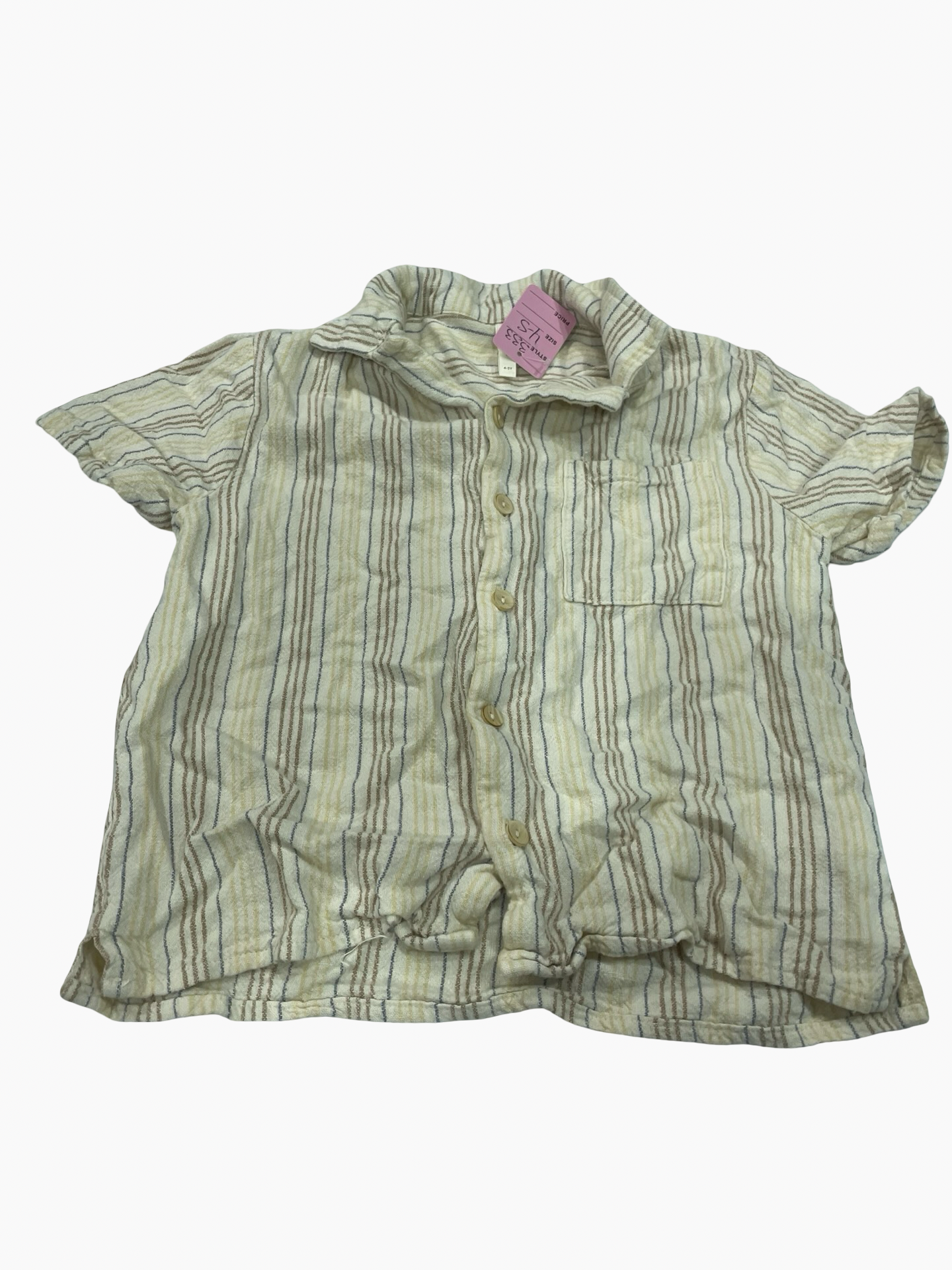 Boys 4/5 Button Up