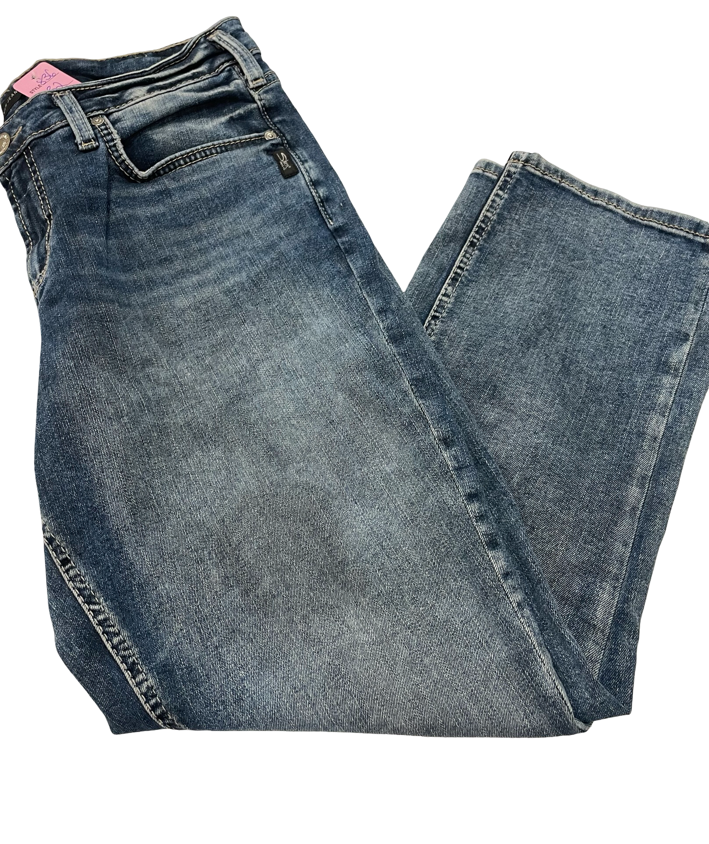 Women’s 32 silver capris