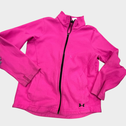 Girls UA Zip Up-YXL (stains)