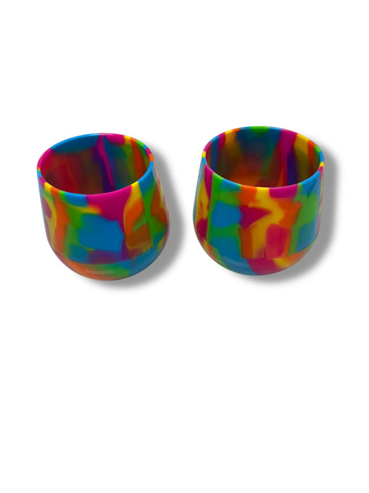2 silicone cups