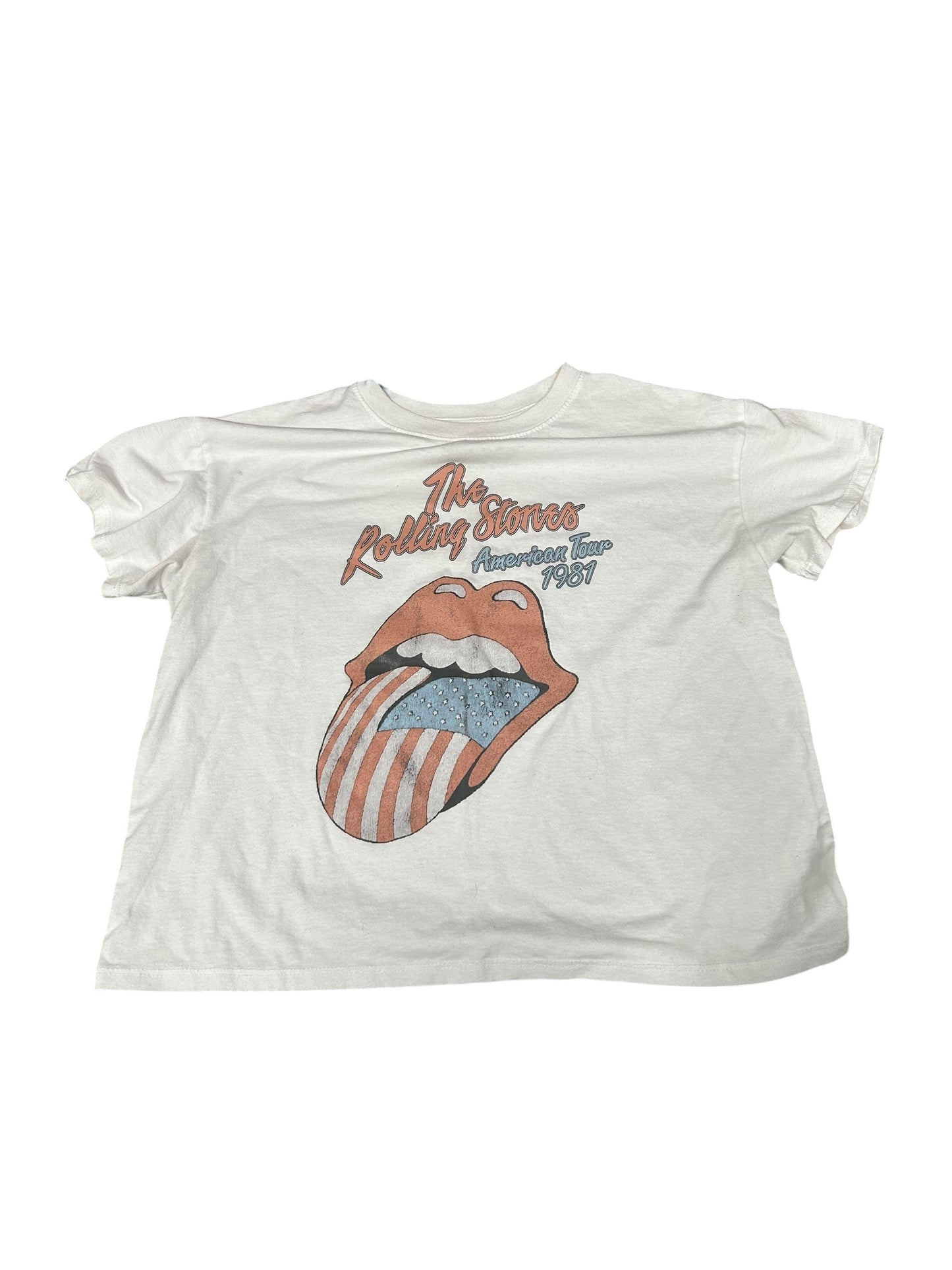 Womens xl cropped shirt