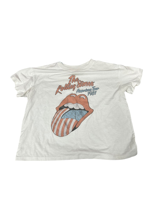 Womens xl cropped shirt