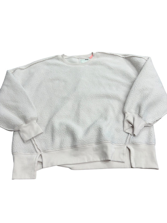 Women’s large Sherpa crewneck