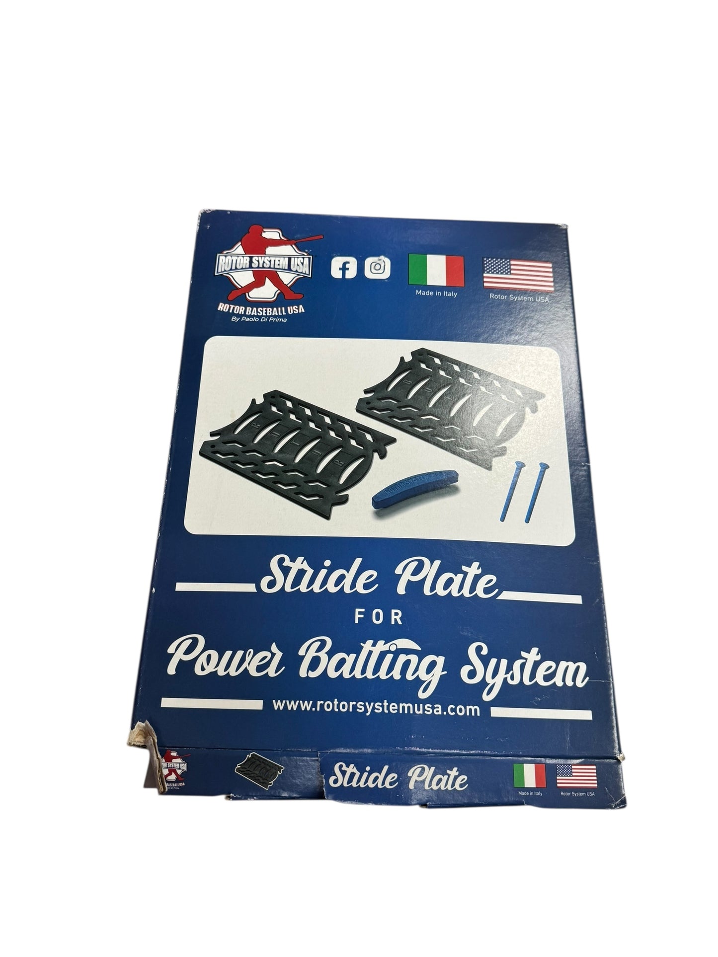 Stride Plate for Batting