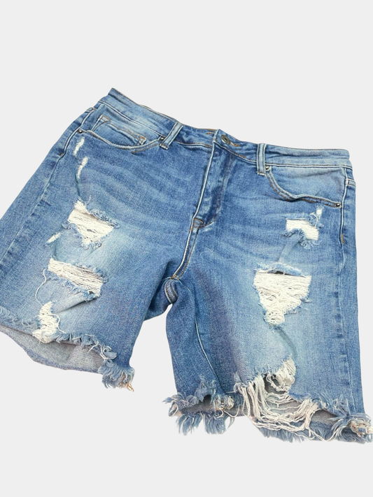 Women’s Large Risen Jean Shorts