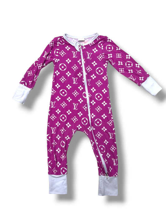 Girl’s 2T bamboo zippy