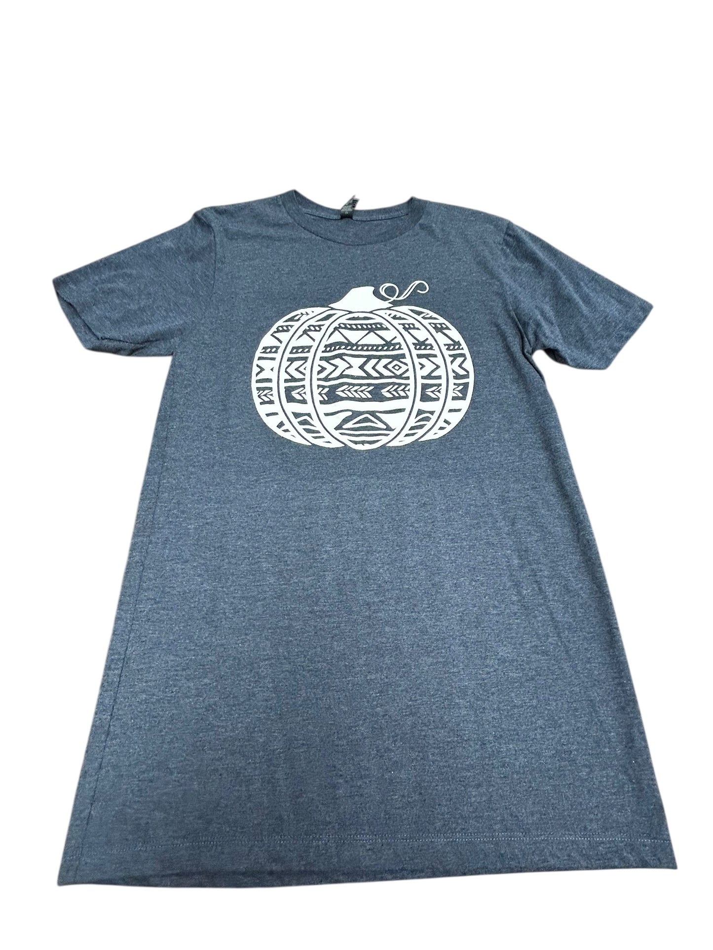 Womens “Aztec Pumpkin” small short sleeve graphic