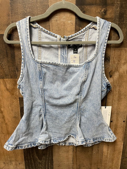 Women’s 8 Denim Top NWT