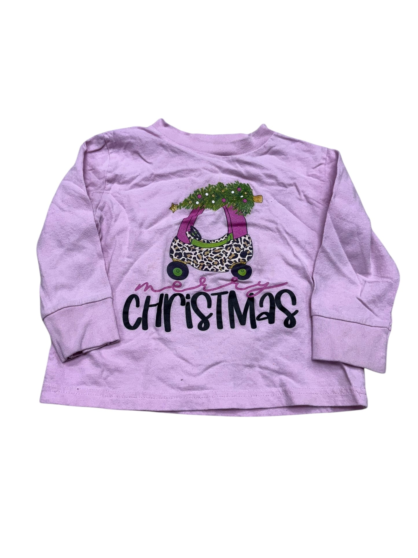 Girls 4 long sleeve-light stain