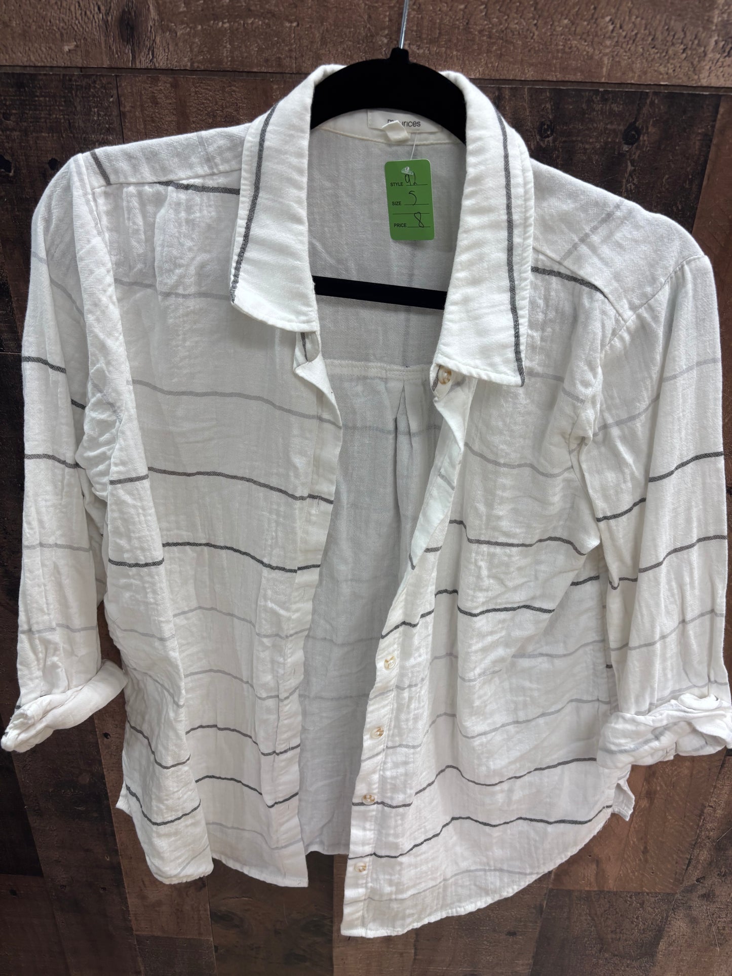 Women’s small button shirt