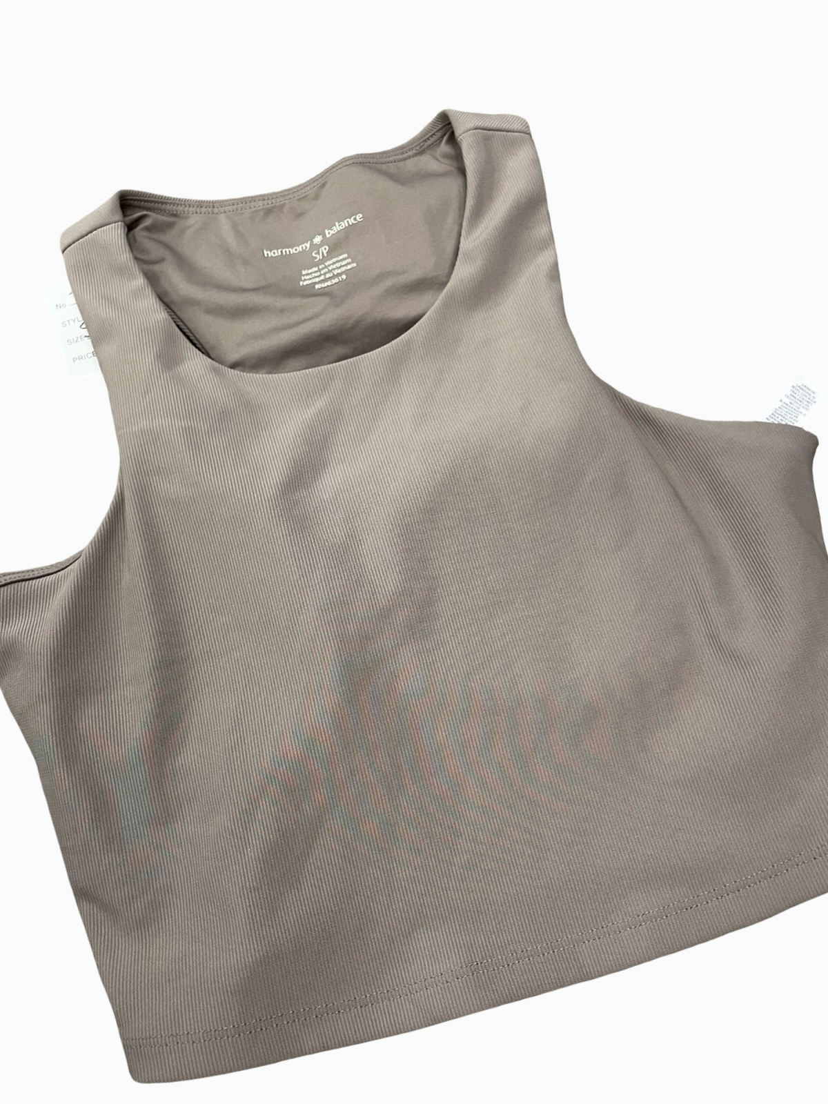 Women’s small crop tank