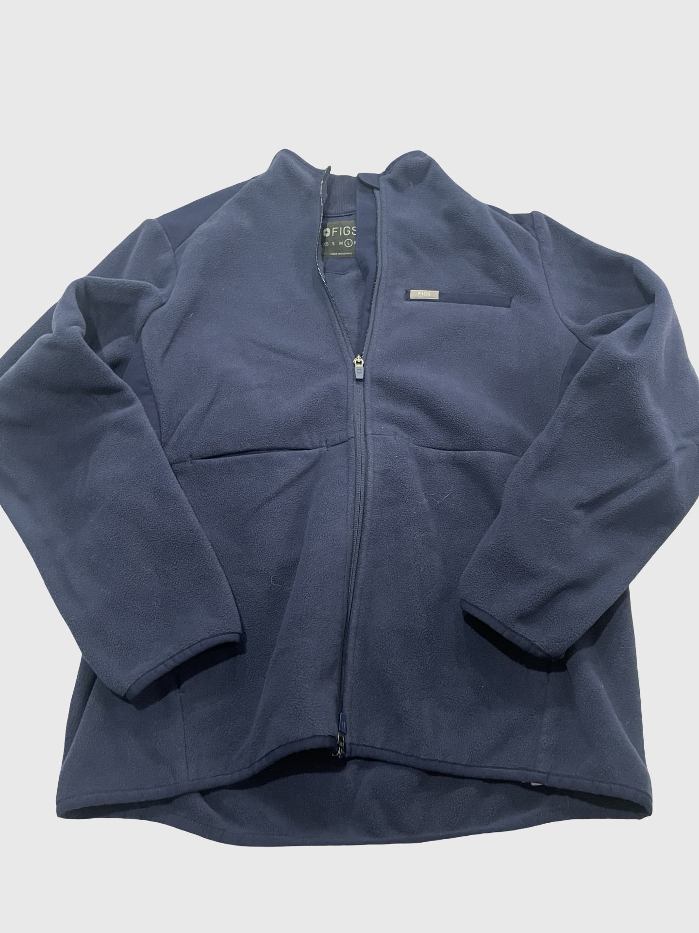 Women’s Figs Zip Up Large