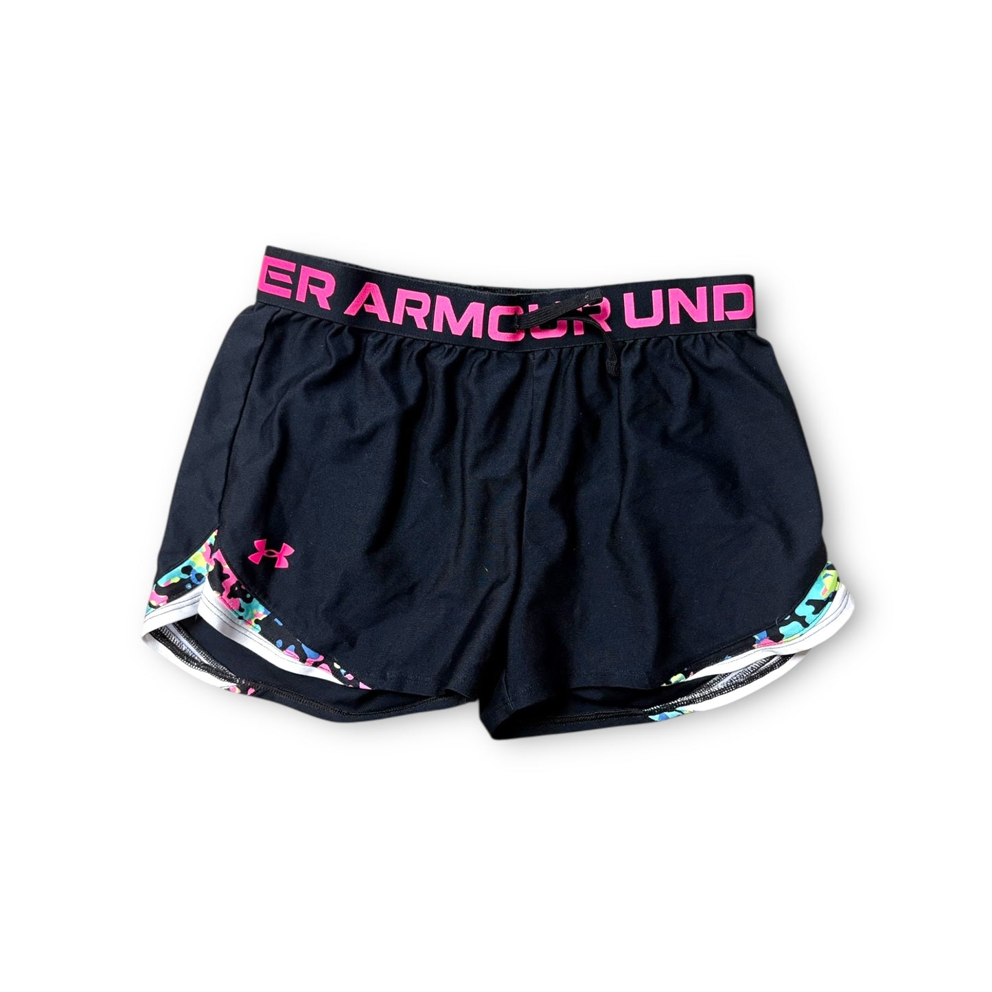 Girls Under Armour shorts- Y large