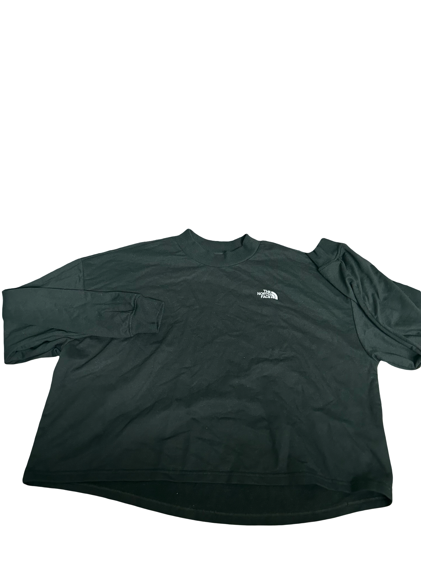 Women’s large TNF Crewneck slightly cropped