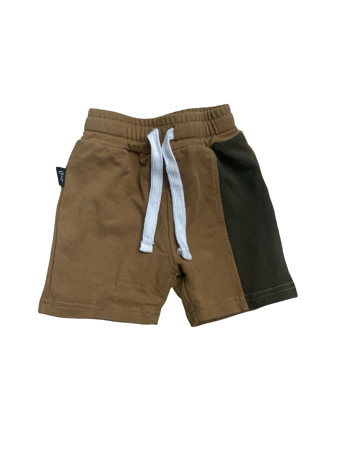 Boys 6/12M Olive + Scout Shorts