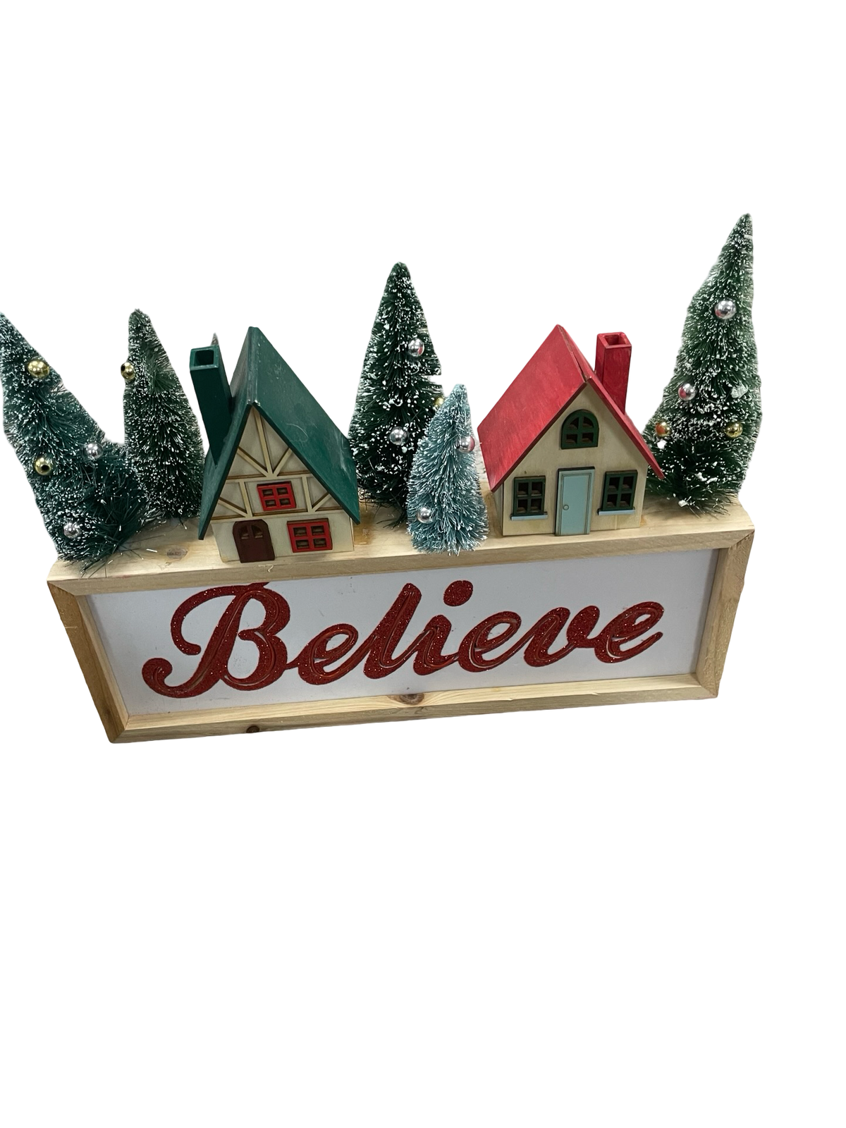 Decor (one house needs reglued)
