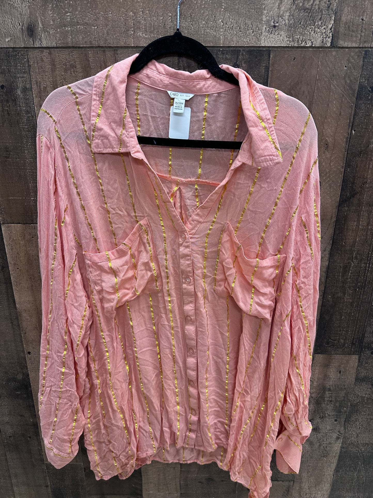 Women’s 26/28 button shirt