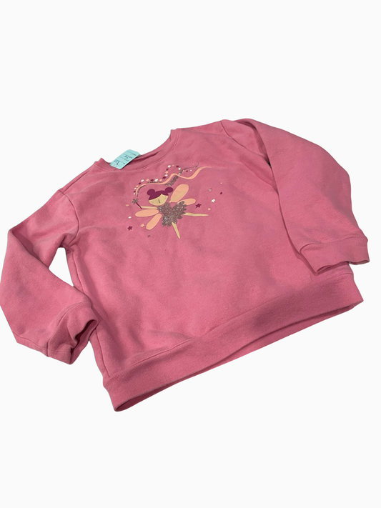 Girls 5 Crewneck