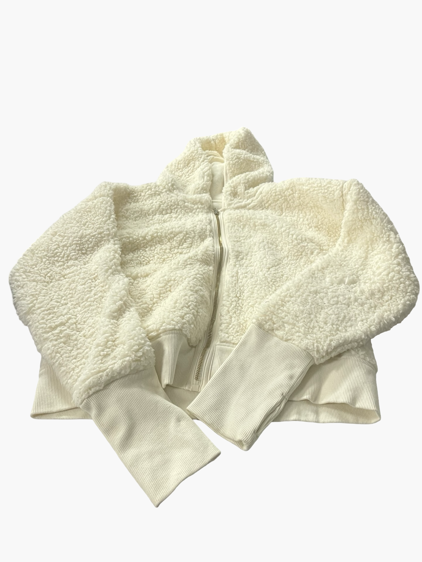 Women’s medium Sherpa zip up