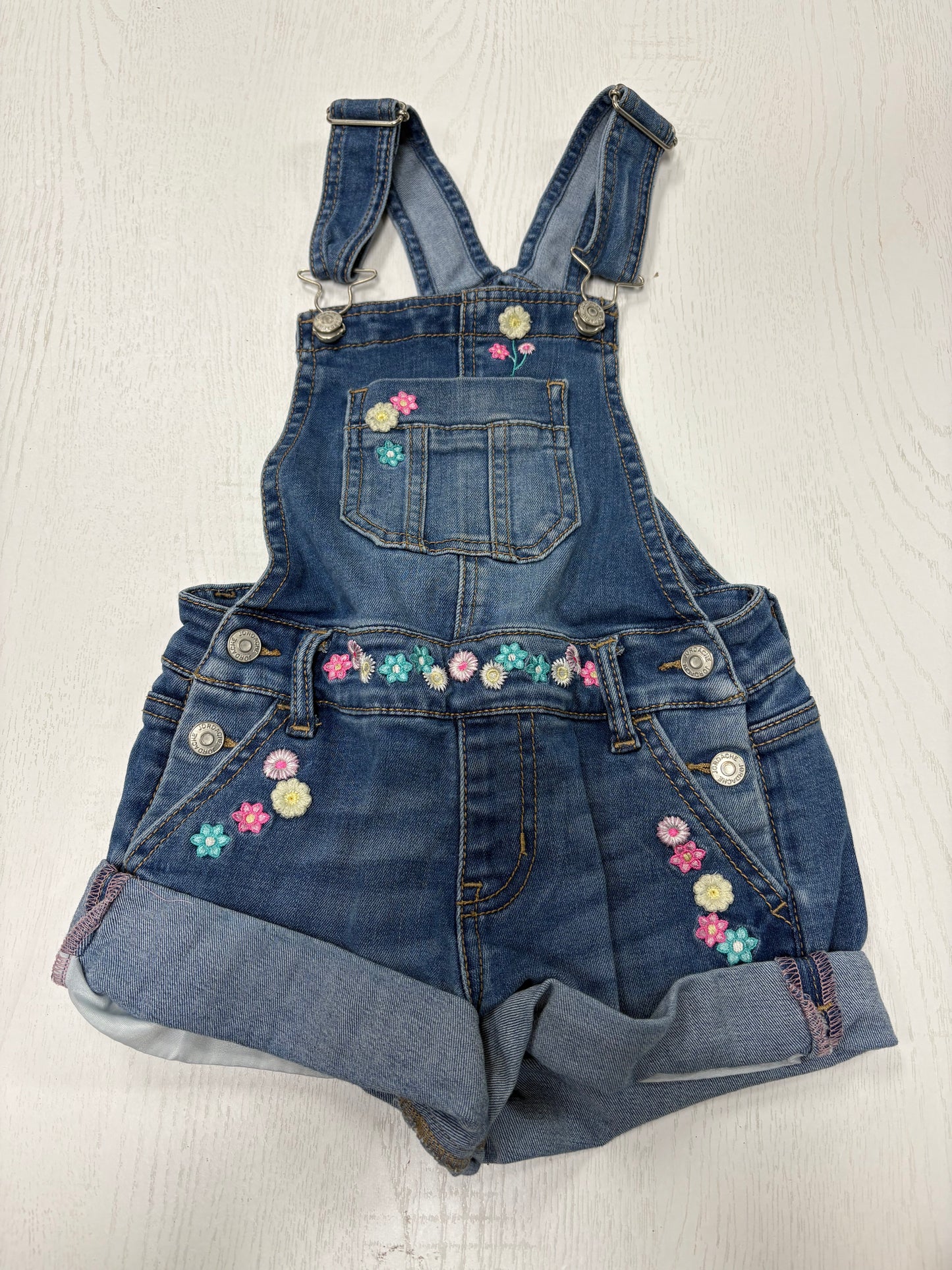 Girls 6 overall shorts