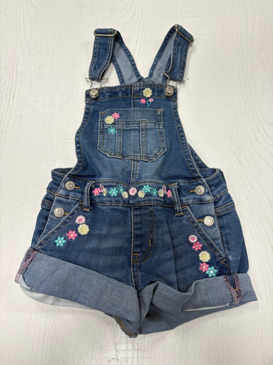 Girls 6 overall shorts