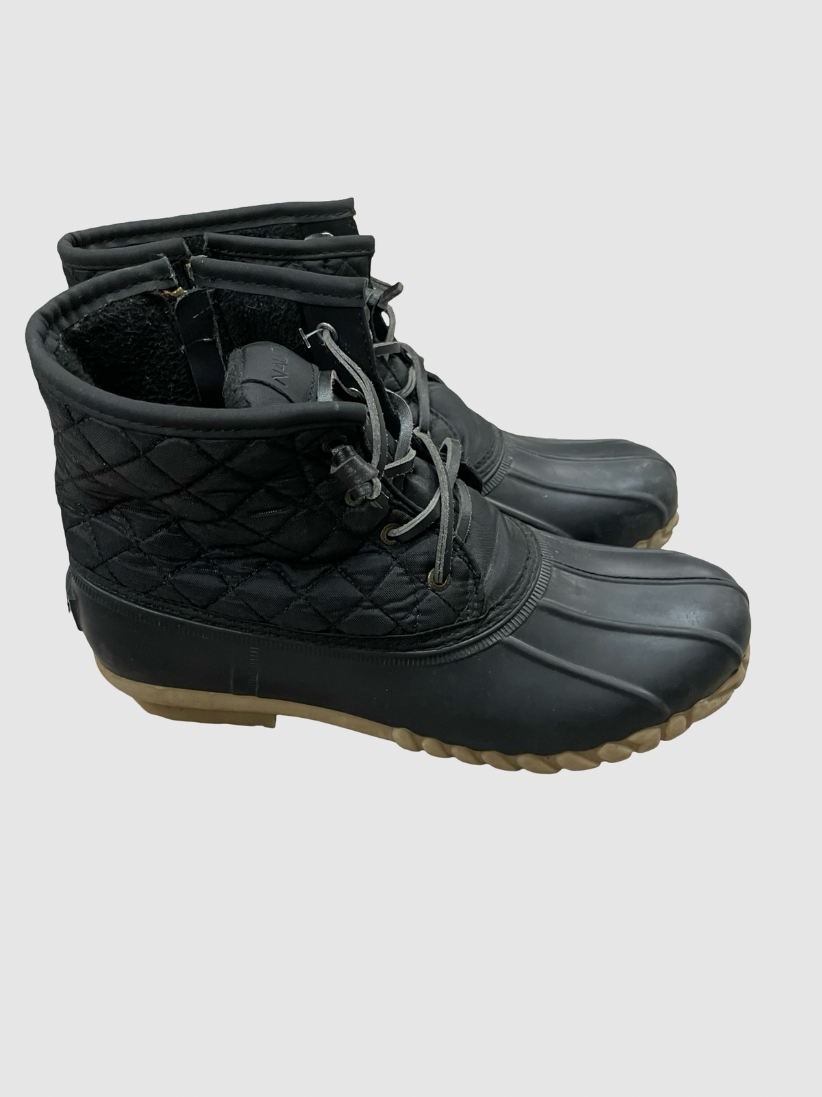 Women’s 10 Nautica Boots (Logo Peel)