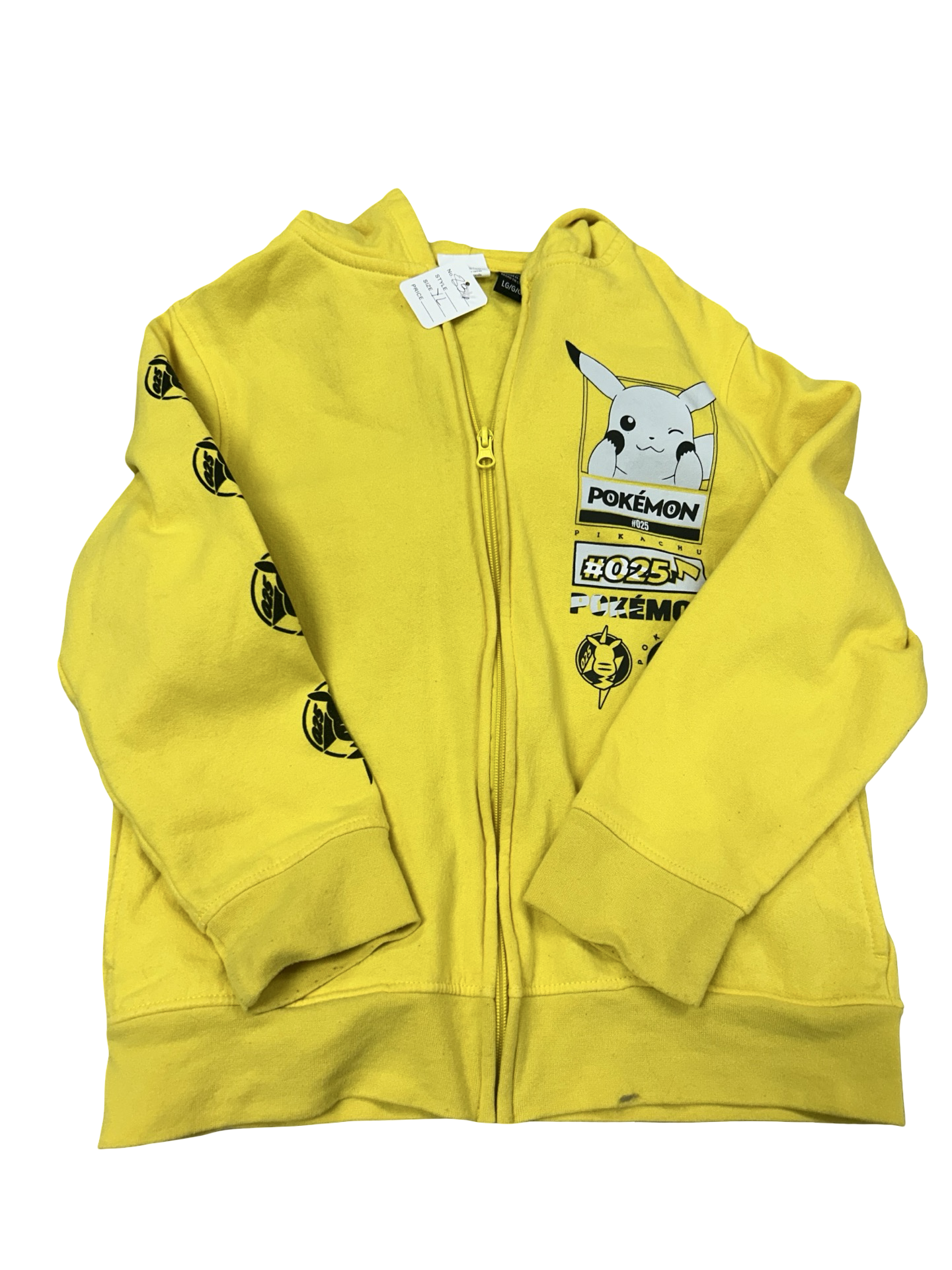 Boys large zip up