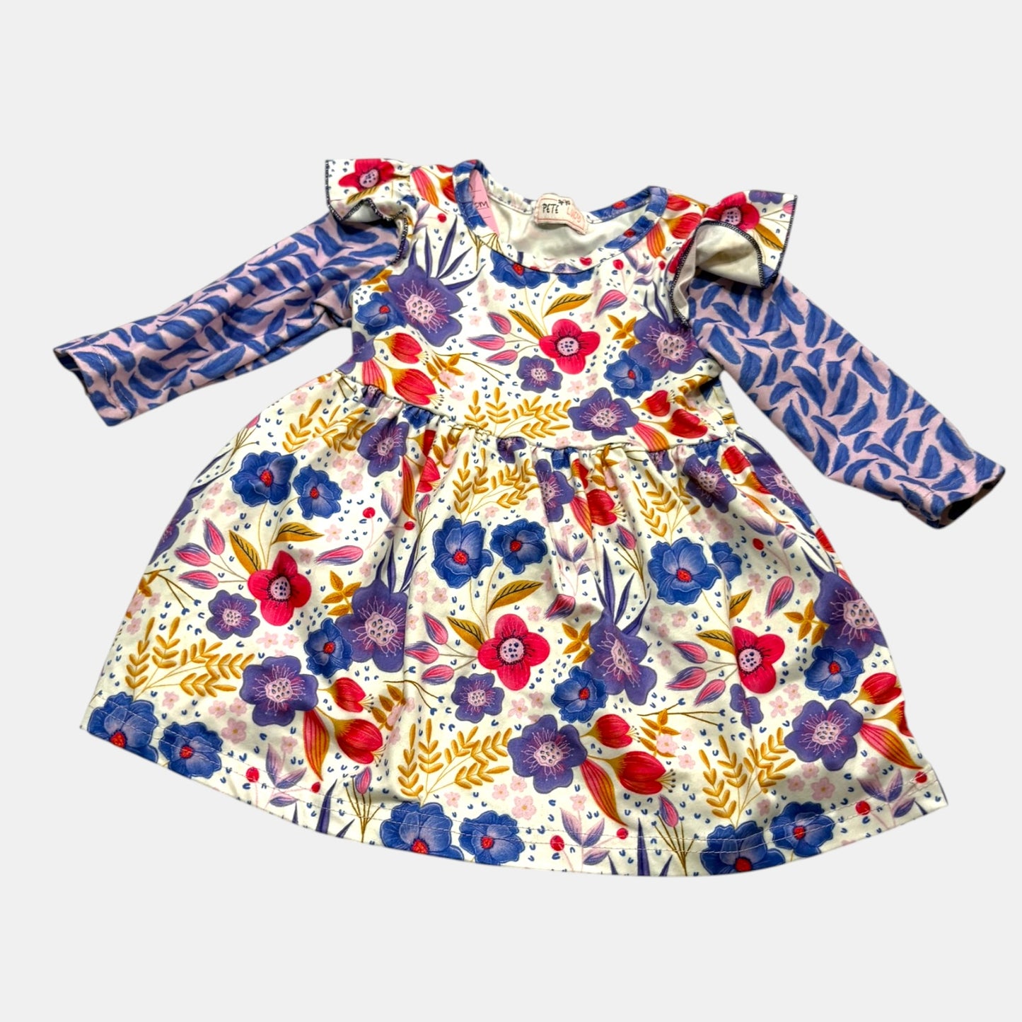 Girls Pete & Lucy dress 0/6M