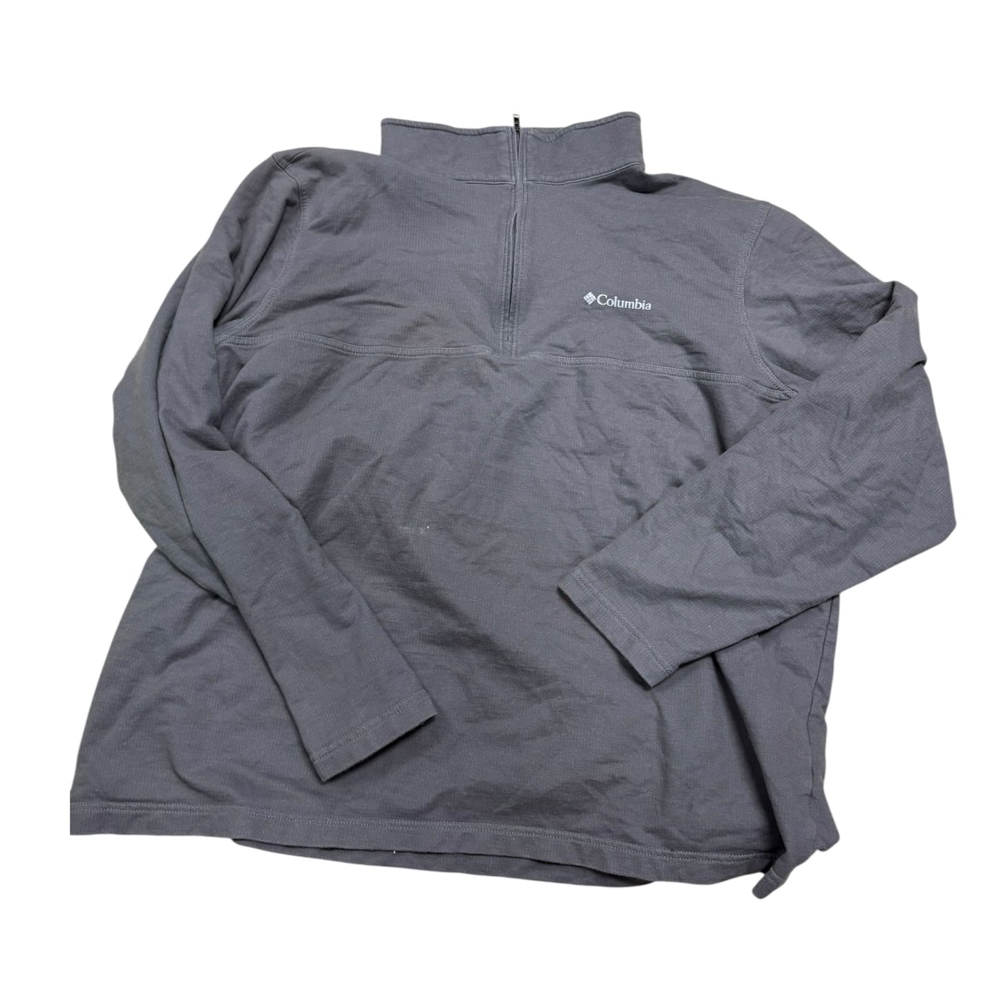 Men’s Columbia quarter zip (stain) XL