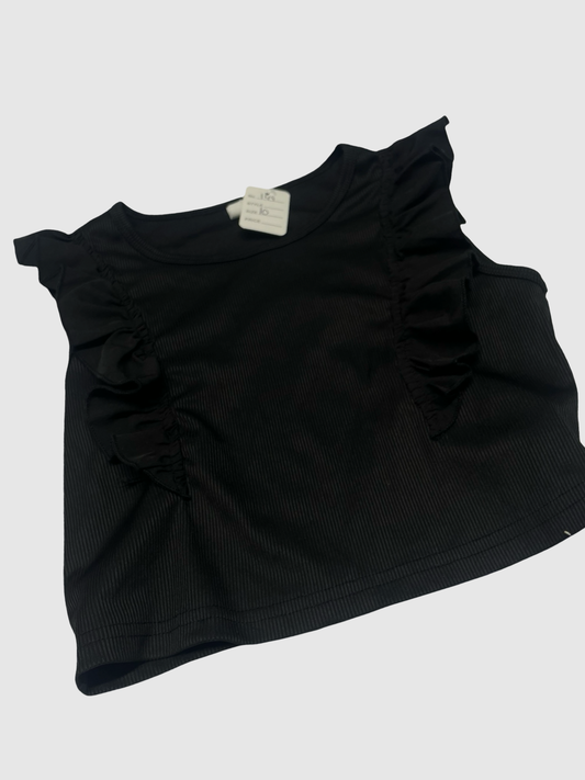 Girls 10 Cropped Shirt