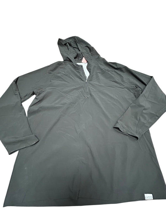 Women’s large light quarter zip with hood