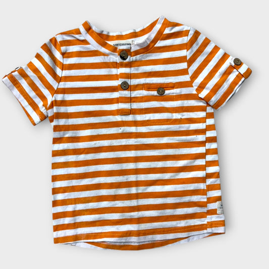 Boys 18/24 sawyer & Finn small stain