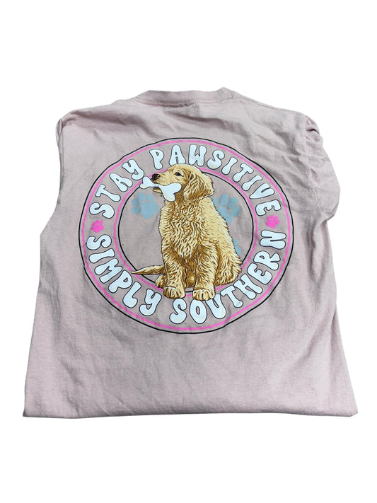 Women’s small simply southern long sleeve (stains)