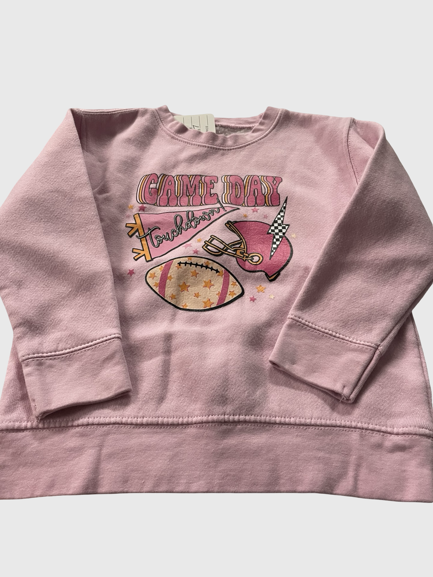 Girls 7 Crewneck